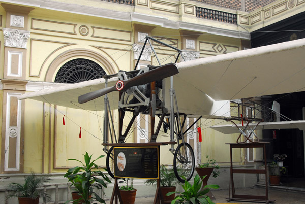 Aero Club del Peru, replica of Jorge Chavez's Bleriot XI monoplane