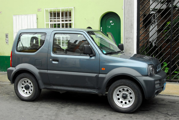 A good little car for the roads of Peru