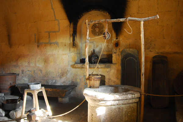 Well in the main kitchen, Convent of Santa Catalina