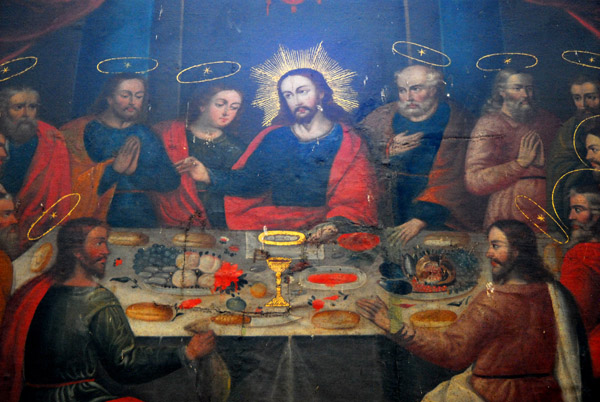 The last supper, Pinacoteca, Monasterio de Santa Catalina