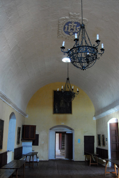 Convent refectory converted into an art gallery