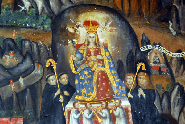 Artwork around the cloister of Santa Catalina, Arequipa