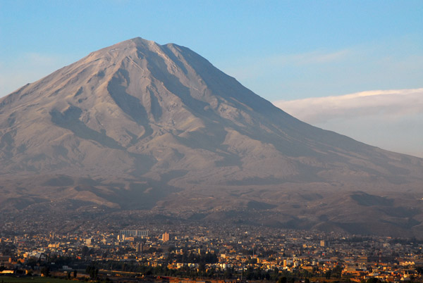 Volcano El Misti, Arequipa, from Mirador of Sachaca