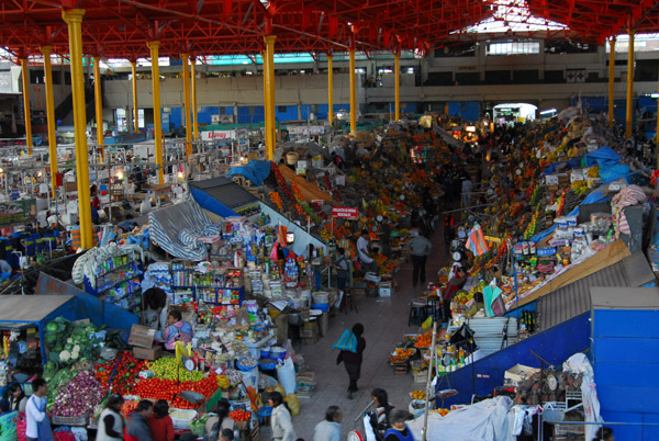 Mercado - Arequipa, from the upper level