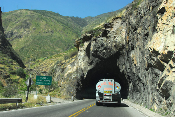 Tunel Huallatupe, Carretera Central