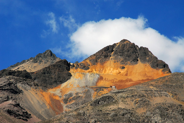 Part of the Casapalca mine