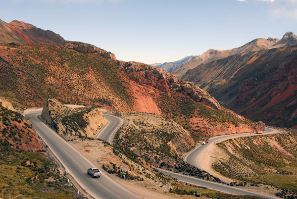 Driving up to Paso Ticlio, Carretera Central