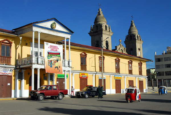 Municipalidad de Jauja, Plaza de Armas