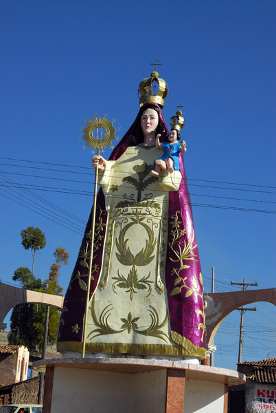 Virgin on the edge of Jauja