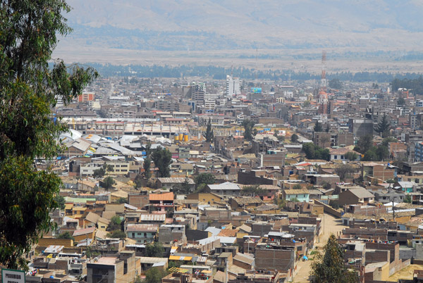 View of Huancayo from Cerro de la Libertad