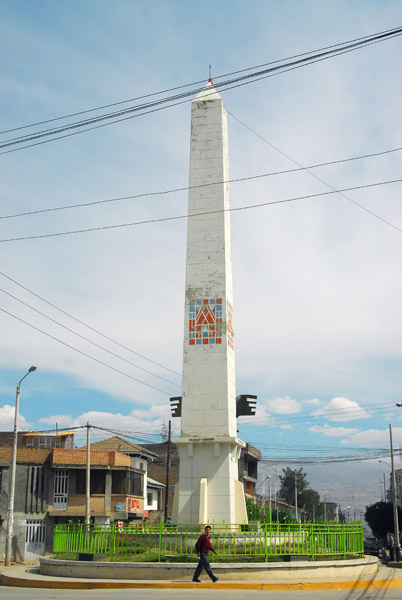 Monument, Av Girldez, Huancayo