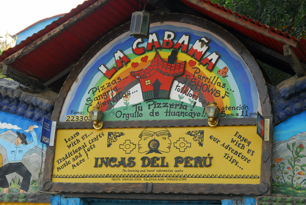La Cabaa restaurant and bar, Incas del Peru, Huancayo