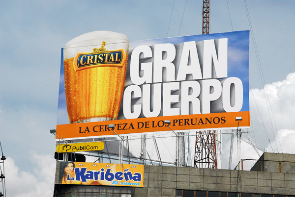 Cristal - La Cerveza de los Peruanos