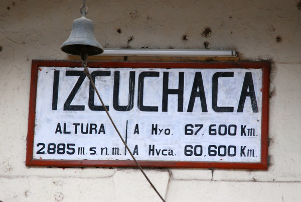 Izcuchaca - 2885m - quite low, so warmer at night