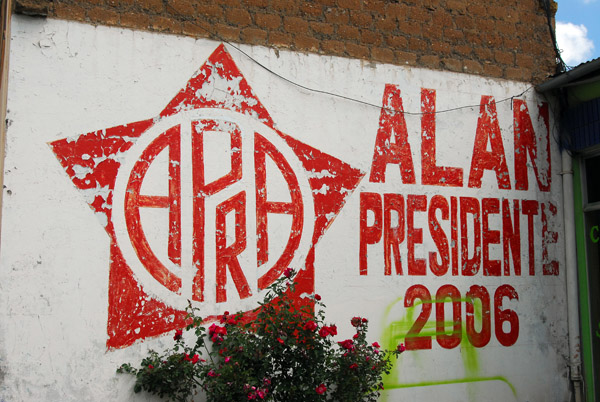 APRA Alan Presidente 2006 Huancavelica