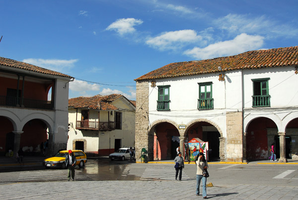 SE corner - Plaza de Armas, Ayacucho