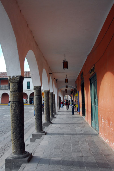 Arcades around the Plaza de Armas, Ayacucho