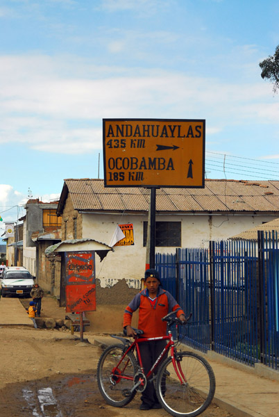 ONLY 43.5 km to go til Andahuaylas