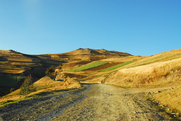 The dirt road from Andahuaylas to Abancay