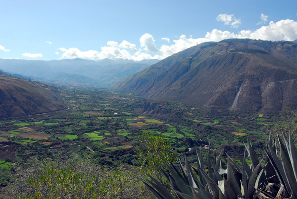 Lush green valley of Abancay famous for eternal spring