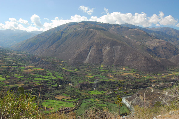 Lush green valley of Abancay famous for eternal spring