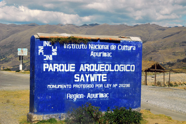 Parque Arqueologico Saywite, Apurimac