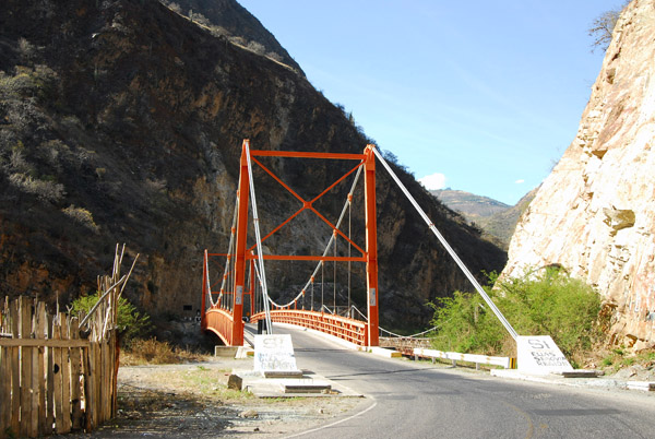 Suspension Bridge across the Rio Apurimac
