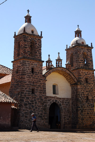 Colonial church of village of San Pedro