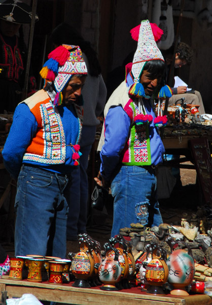 Traditional men's costume, San Pedro-Raqchi