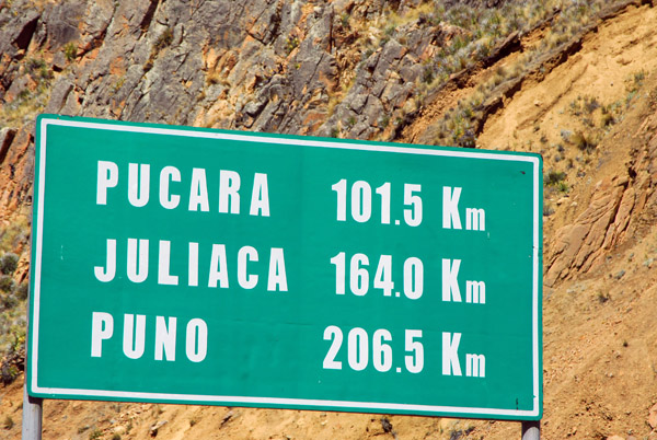 Still 206 km to Puno
