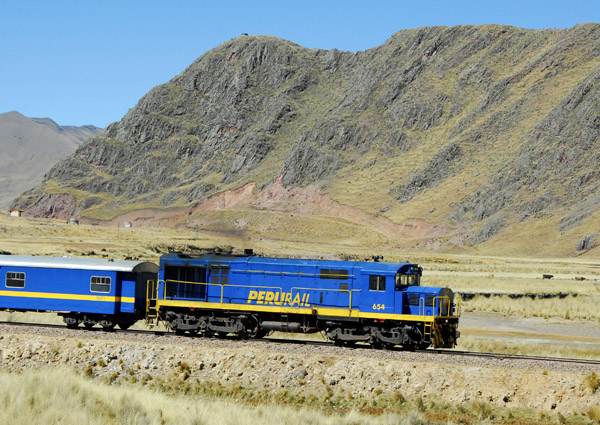 Peru Rail locomotive