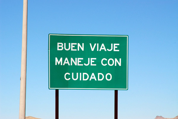 Buen Viaje Maneje Con Cuidado - Good trip, drive with care