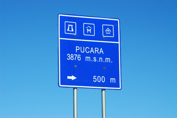 Pucara (Puno region) Peru 3876m, 61km north of Juliaca