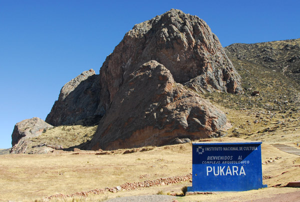 Inca ruins at Pukara