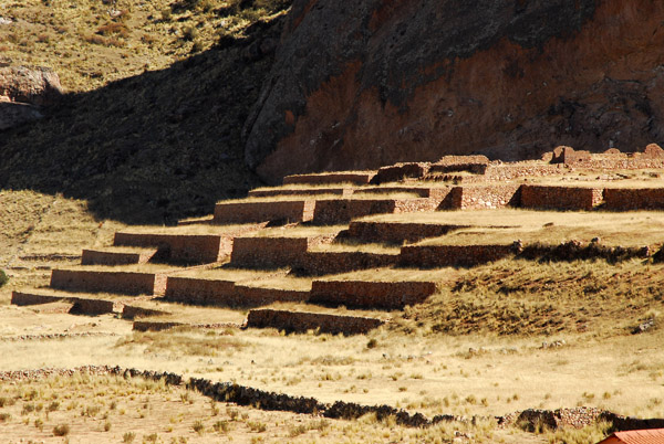 Inca ruins at Pukara (Puno)
