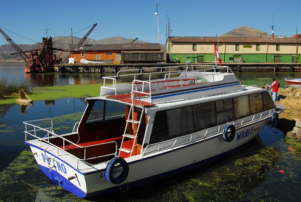 Wari II - a tourist boat for the floating islands of Lake Titicaca