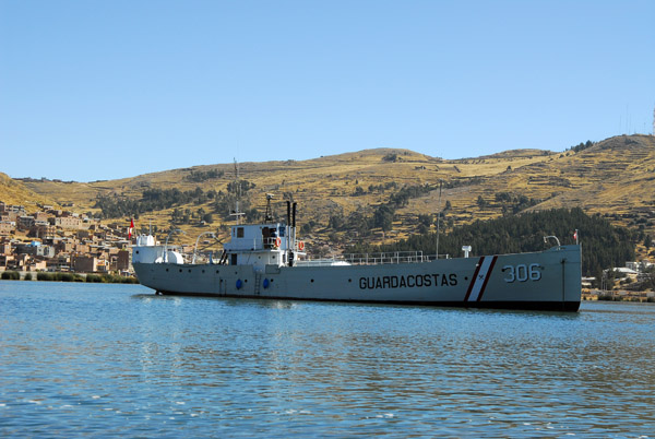 Guardacostas - Peruvian Coast Guard vessel #306, Lake Titcaca