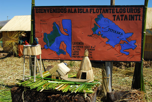 Bienvenidos a la Isla Flotante Los Uros Tata Inti