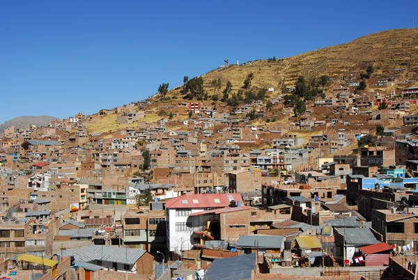 View south from Huajsapata Park, Puno