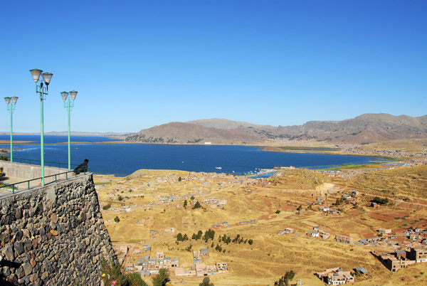 View of Puno from Puma Park