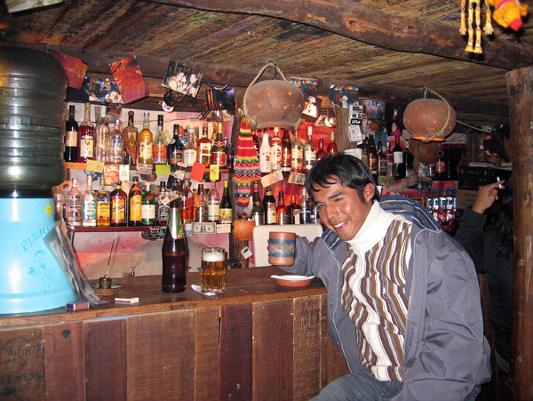 A great little bar in Puno, Kamizaraky Rock Pub