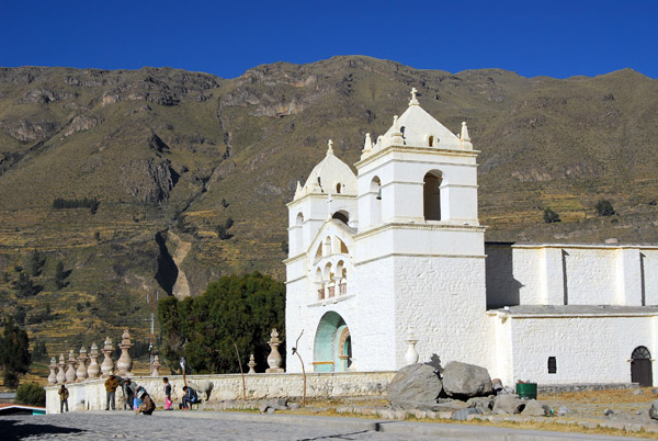 Colonial church of the village of Maca, Valle del Colca