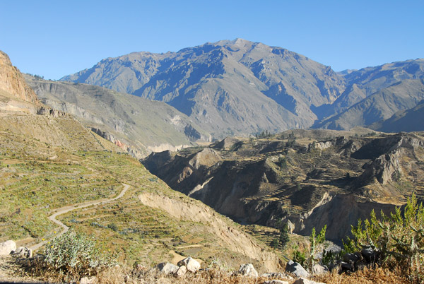 Colca Canyon and the south rim road