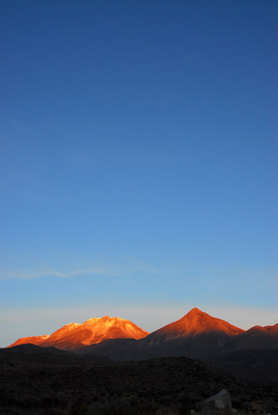 Andean sunset