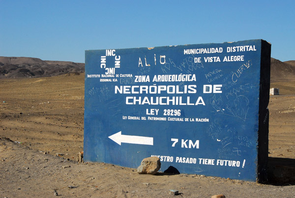 Necropolis of Chauchilla, south of Nazca