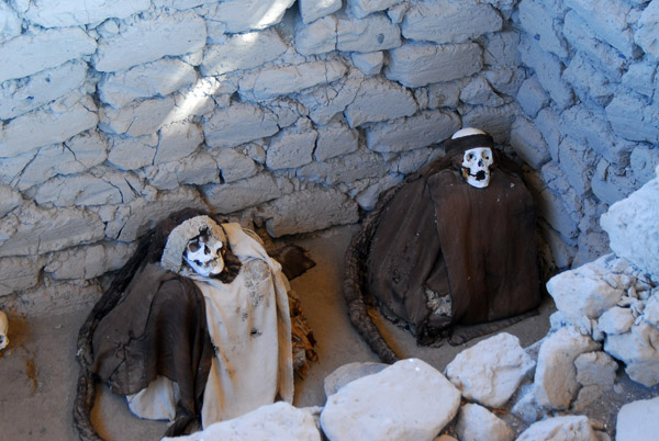 Burial pit, Chauchilla Cemetary, Nazca