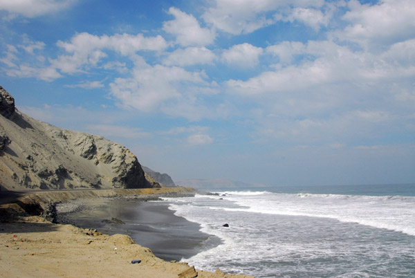 Panamerican Highway back at sea level