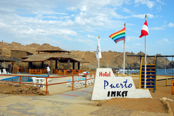 Hotel Puerto Inka - all to myself at the moment
