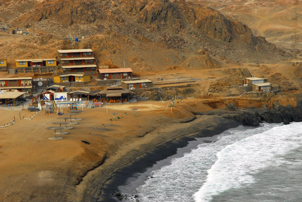 Hotel Puerto Inka from the surrounding hills