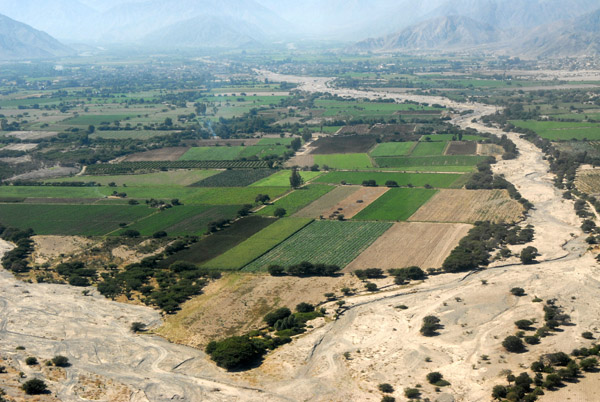 Agriculture along the Rio de Aja outside Nazca